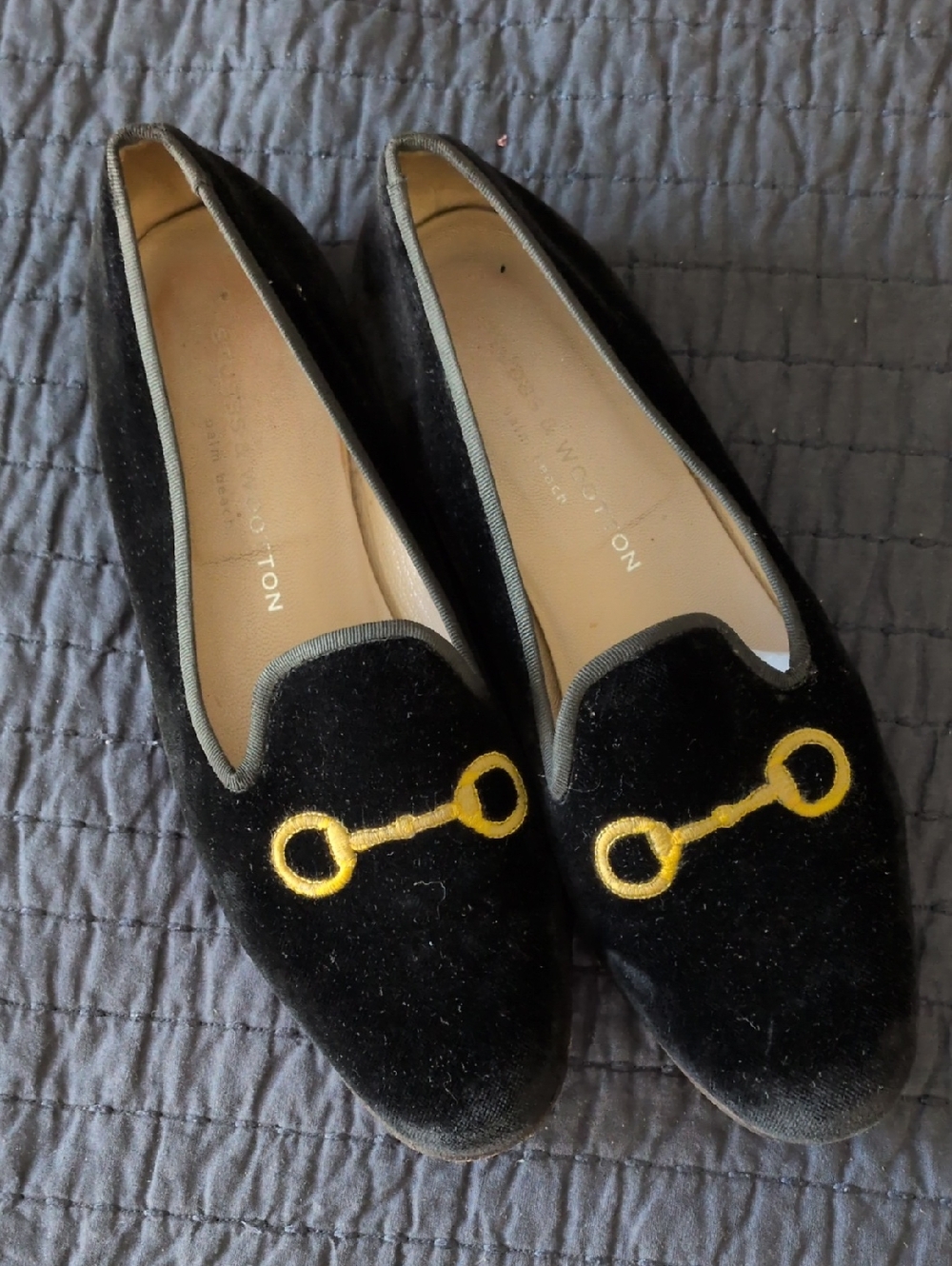 Stubbs & Wooten Velvet Bridle Snaffle Slipper